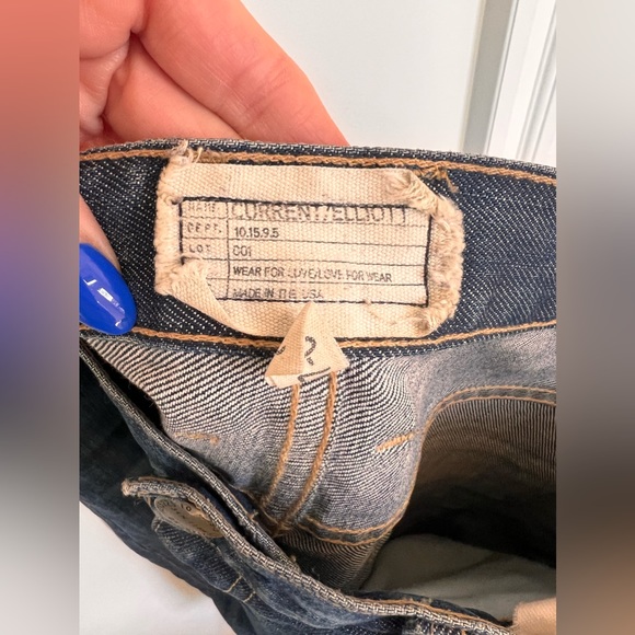Current & Elliot Boyfriend Distressed Denim Jeans 27 - Picture 8 of 12